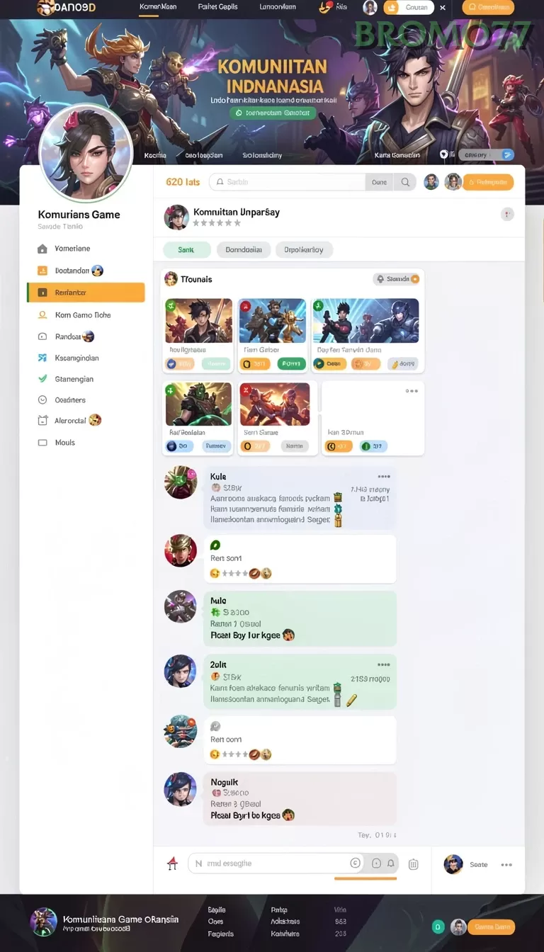 Cuplikan layar 9SL — halaman utama