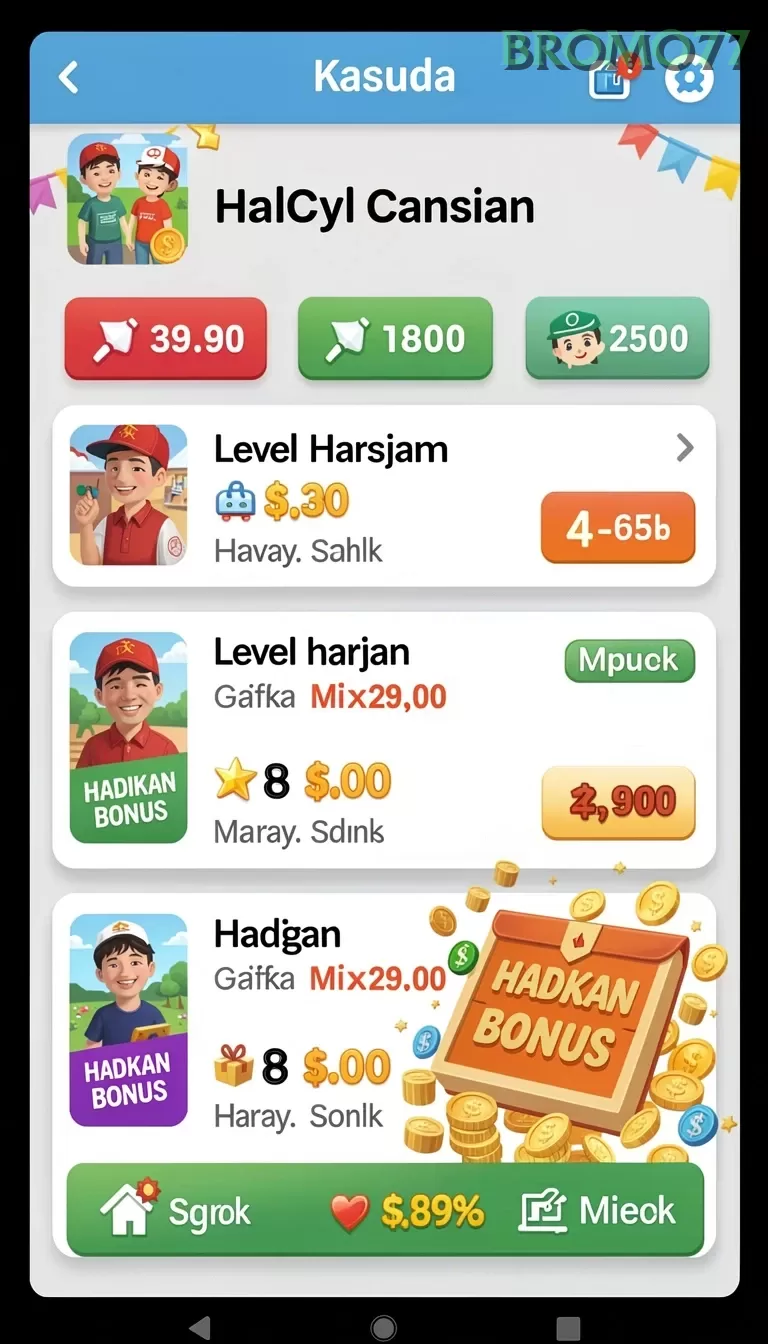 Cuplikan layar COLOKTOTO — pengaturan akun