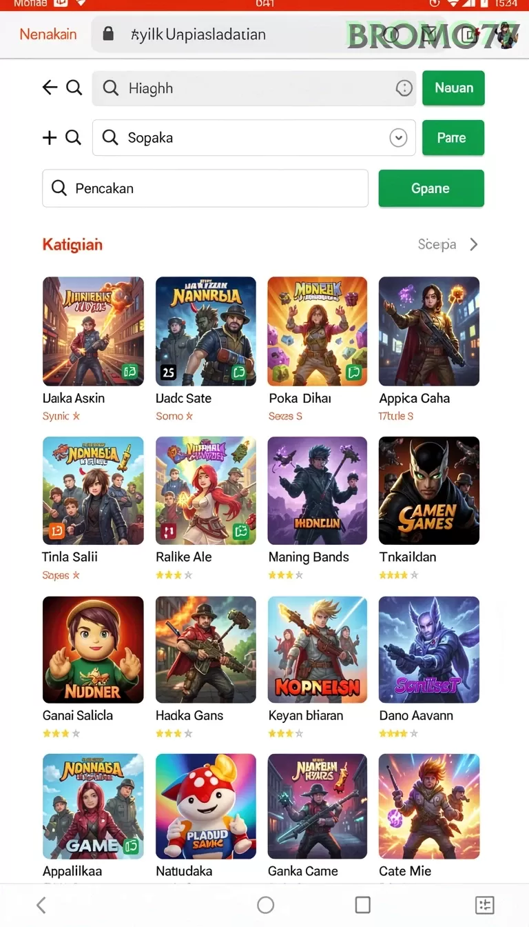 Cuplikan layar COLOKTOTO — halaman utama